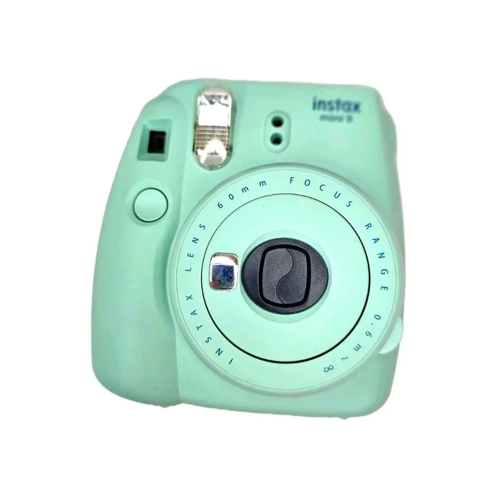Fujifilm Instax Mini 7S Instant Film Camera Mint Green with Case – Tested Works